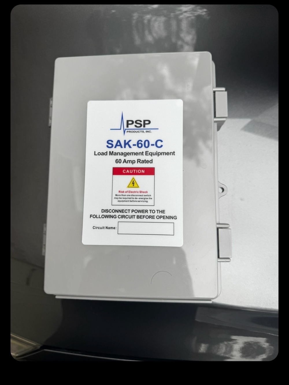 PSP SAK-60-C Load Management Enclosure - Gray